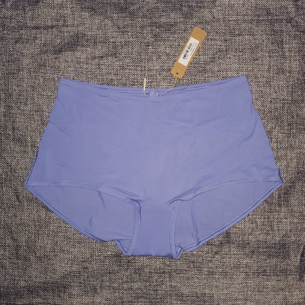 NWT SKIMS XS Jelly Sheer Boyshort AZURE
